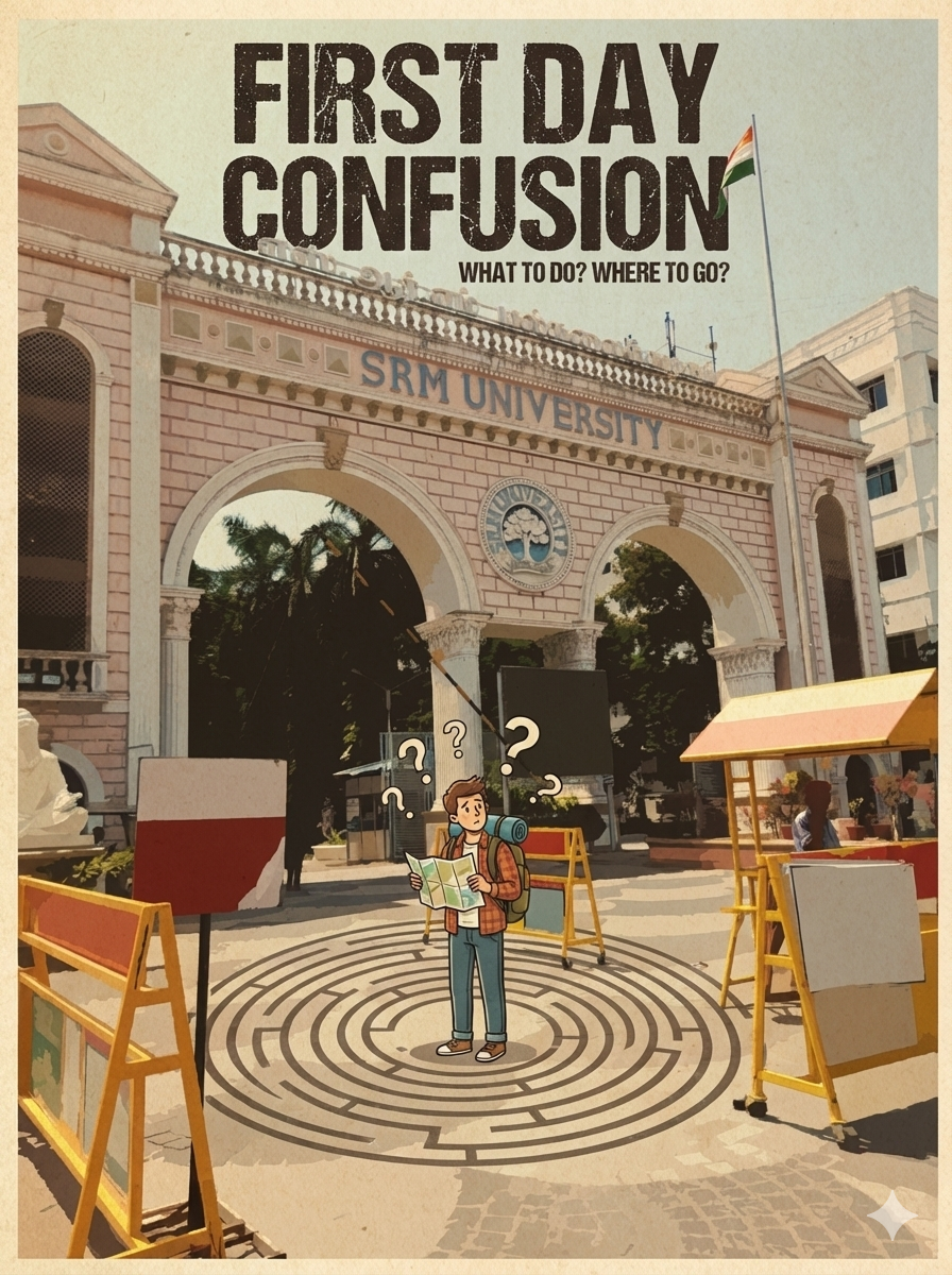 First Day Confusion Poster